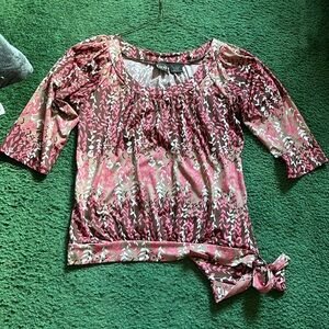 Vintage B. Moss stretch shirt.   Size large.